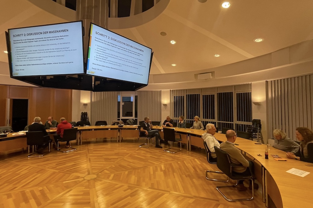 Workshop zur Strategie und den Maßnahmen für das Einzelhandelskonzept in Garrel