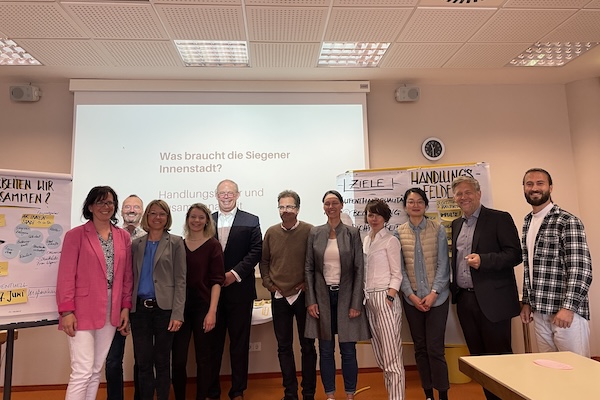 Workshop zum Zentrenmanagement in Siegen