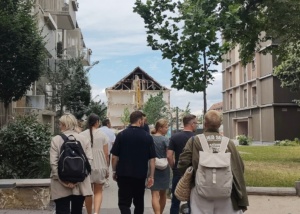 Walk through the Kastanienviertel (formerly Mainz-Kastel) in Wiesbaden