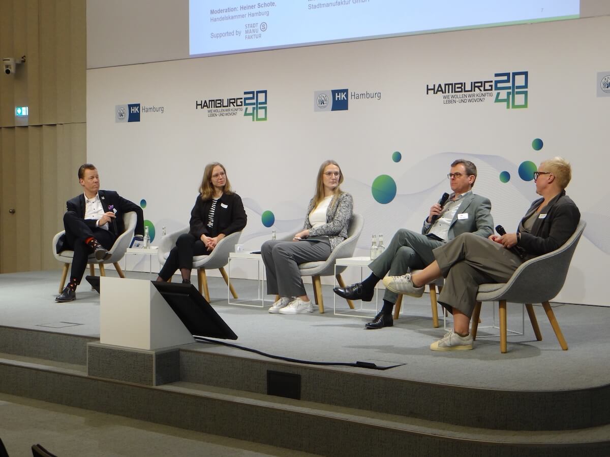 Stadtmarketing-Experten auf dem Panel von StadtRaumZukunft 2026